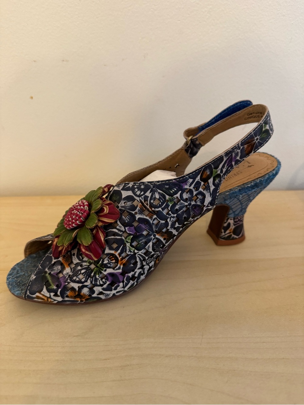 L’Artiste Floral High Heels | Size 9 (EU 40) - Picture 3 of 13